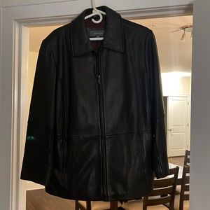 Black Leather Jacket by Liz Claiborne
